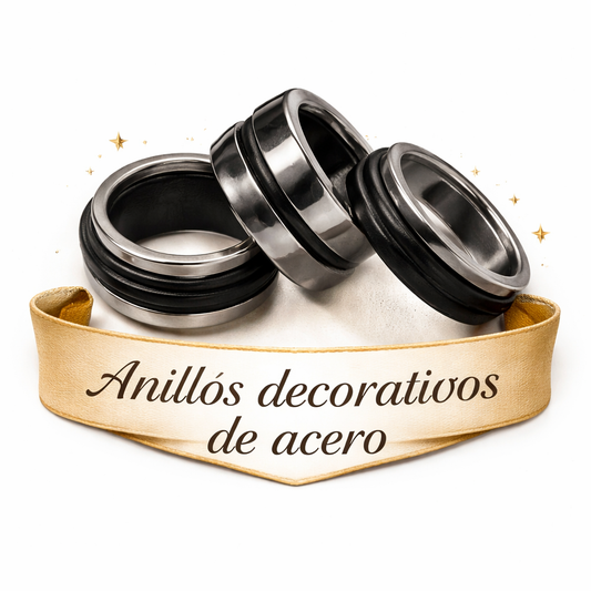 Anillos decorativos de acero